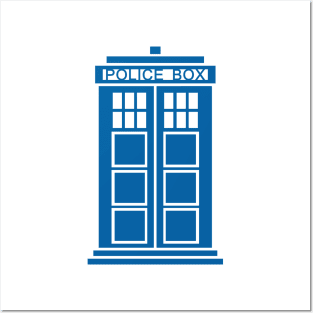 Tardis blue Posters and Art